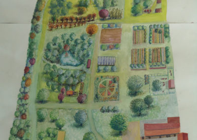 Jardin-Forêt du Chambon - Tableau de Jean-Louis Fromentière - 2020